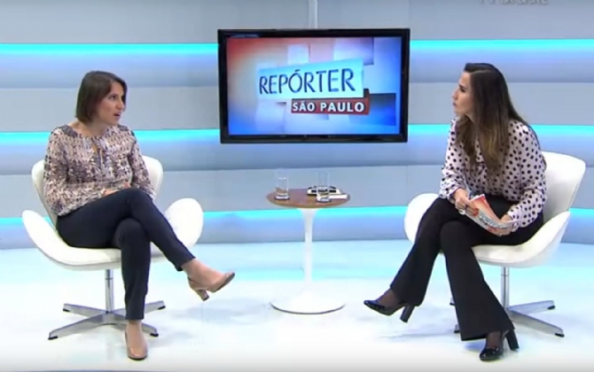 REBECCA GROTERHORST É ENTREVISTADA PELA TV BRASIL